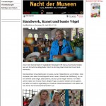 Gabi Maier-Marx auf dem Kunst Herkmarkt in Ingolstadt